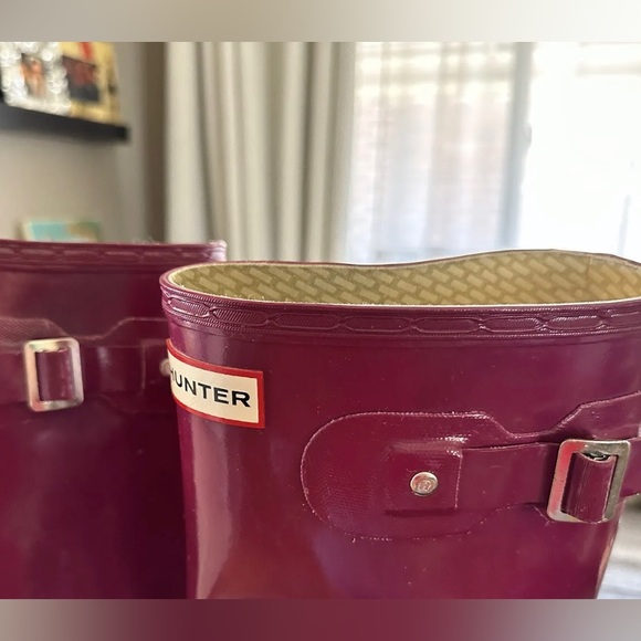 Hunter Tall Boots Gloss Magenta - Picture 4 of 4